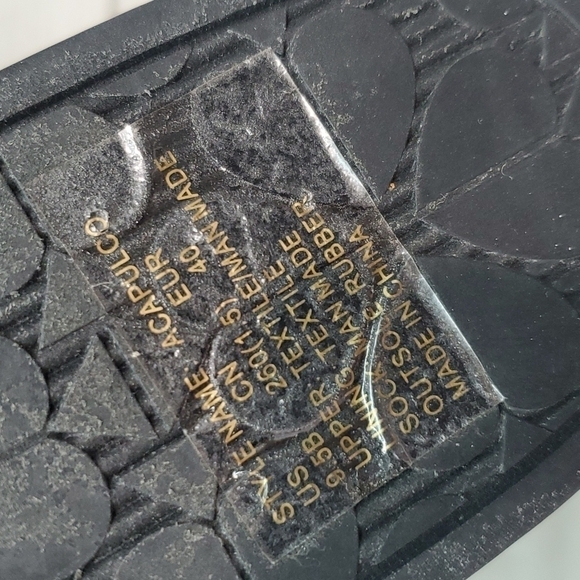 NWOB Kate Spade acapulco raffia flatform sandals sz 40/9.5B - Picture 11 of 14